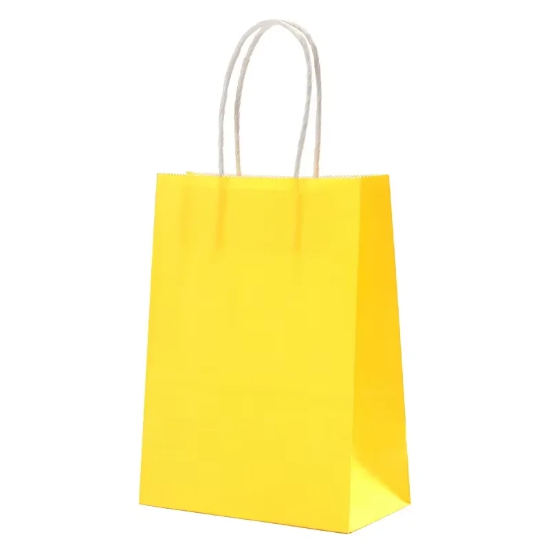 10/30PCS Holiday Birthday Wedding Party Gift Bags – Kraft Paper Colorful Gift Bags for ... - SKU KPGB2030 - UGI Packaging