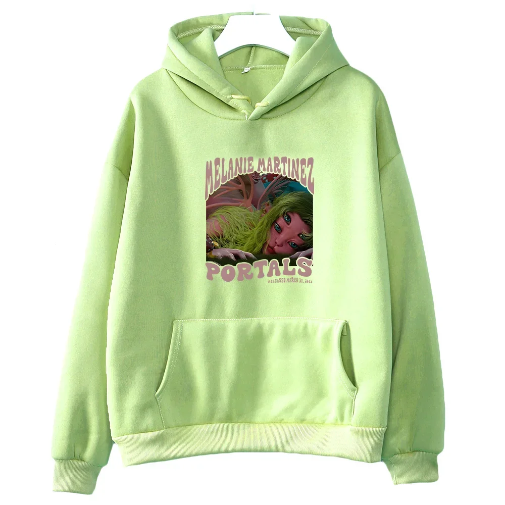 Melanie Martinez Portals Tour Sweatshirts Girls Casual Pullovers Hoody Fleece Long Sleeve Hoodie Loose Comfortable Sweatwear