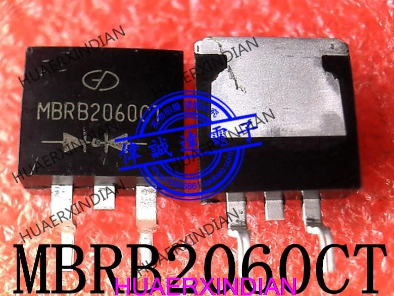 

MBRB2060CTT4G MBRB2060CT 20A 60V TO-263 New And Original