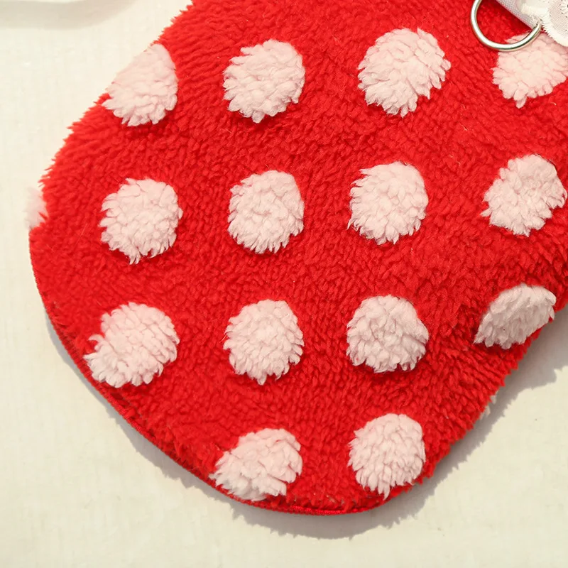 Sudadera con capucha de forro polar para perros abrigo invierno_voghion.com