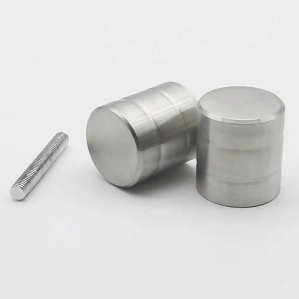 10 Pièces Boutons De Meubles EK03 25 Mm Acier Inox Brossé Pommeau De Meuble De SOTECH