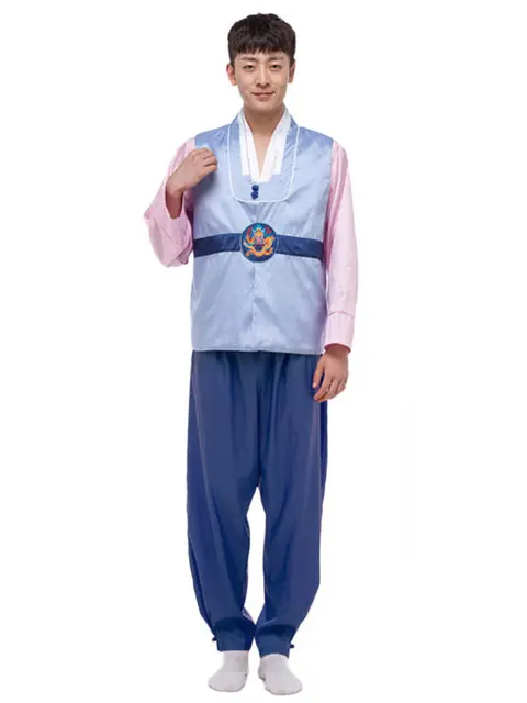 한국 전통 고대 의상, 남성 궁전 웨딩 한복 드레스, 댄스 코스프레 복장, 폴리에스터, 할인, 무료 배송