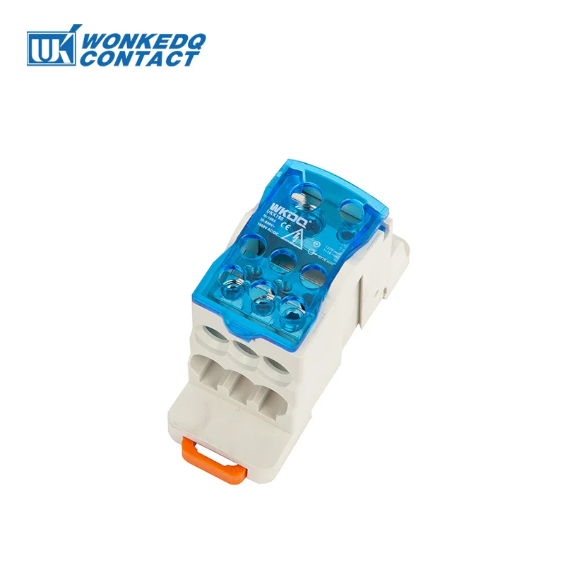 411 conector de fio em trilho din,