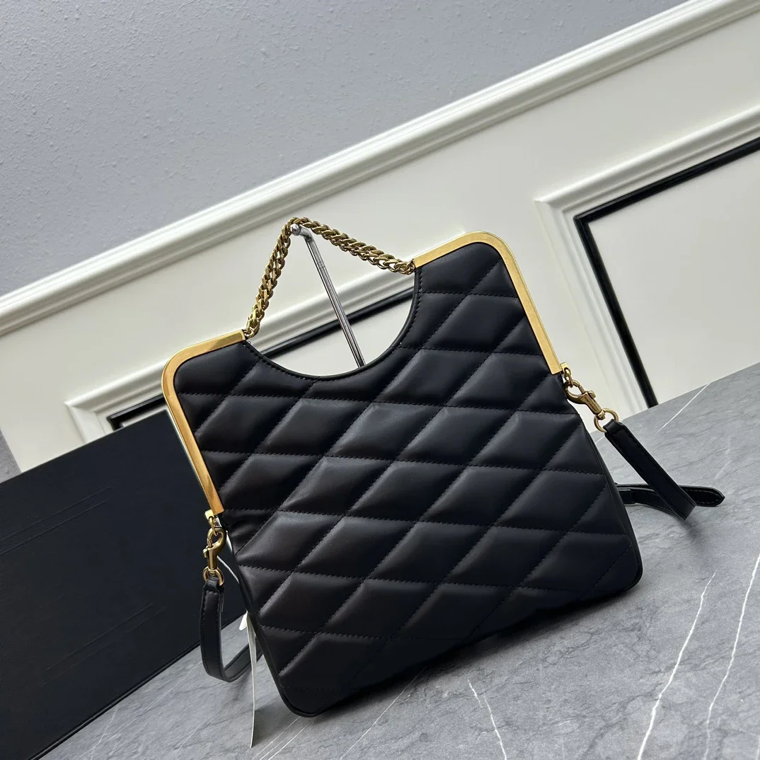 

Multifunction Women Luxury Designer 87 QUILTED Shoulder Bag Soft Sheepskin Clutch Bags Chain Handbag Detachable Strap Crossbody