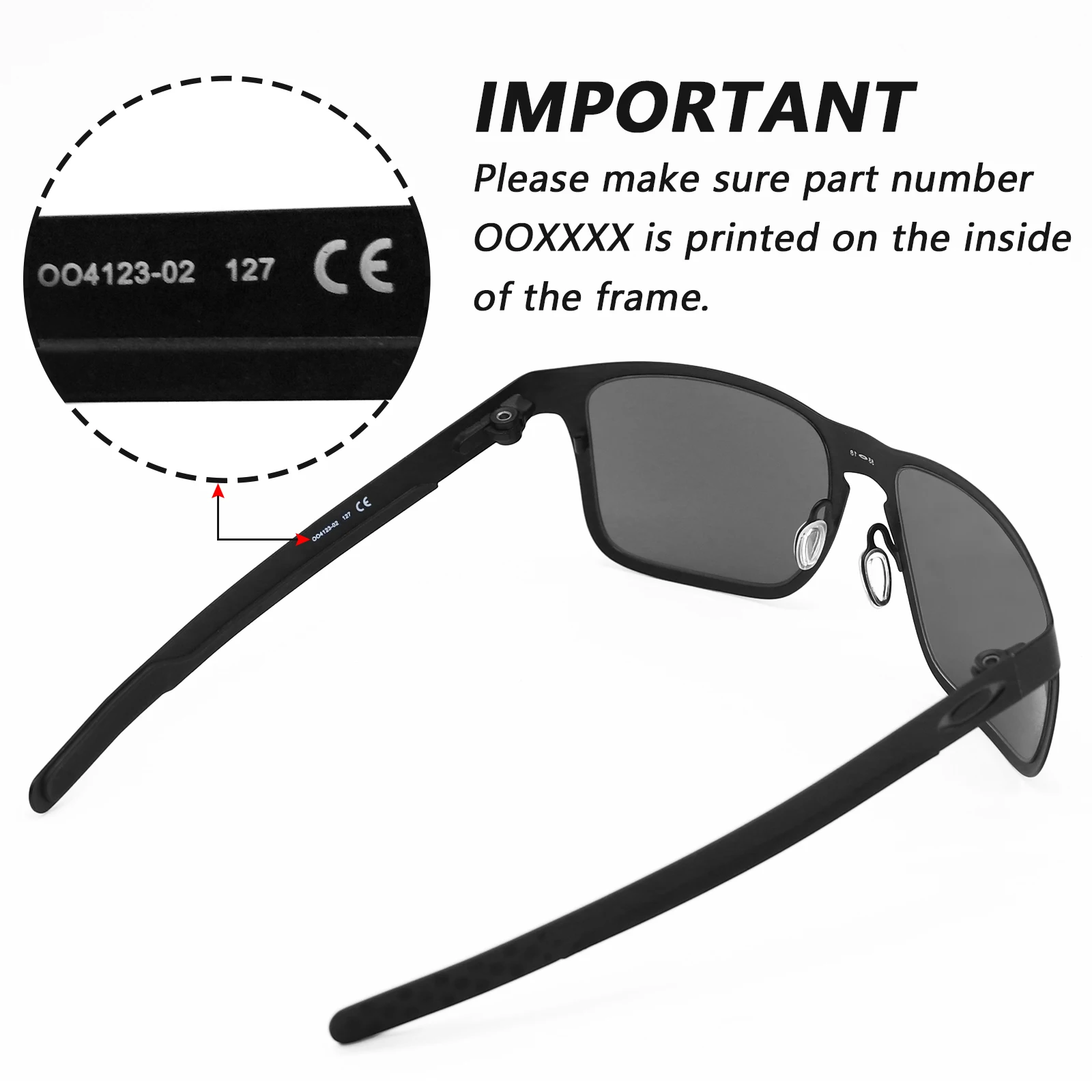 SNARK-Lentes de repuesto polarizadas para gafas de sol, azul hielo, para Oakley Romeo 2 - AliExpress Accesorios ropa