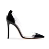 2023 Brand Designer Women's High Heels PVC Transparent Sexy Pointed Heels Party Shoes Ladies Fine Heel Sandals Spring and Summer 4