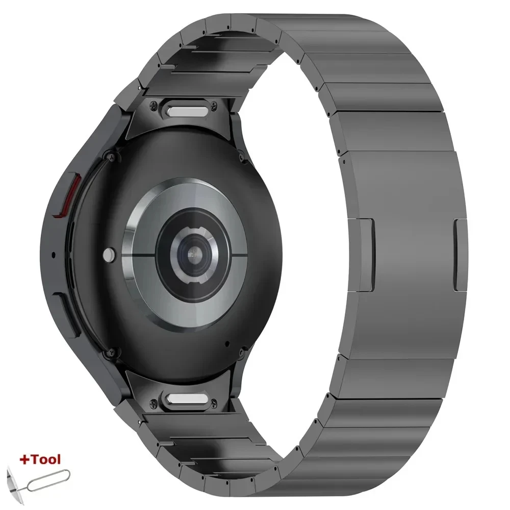 Titanium No Gaps Link Bracelet - Quick Fit Band Strap