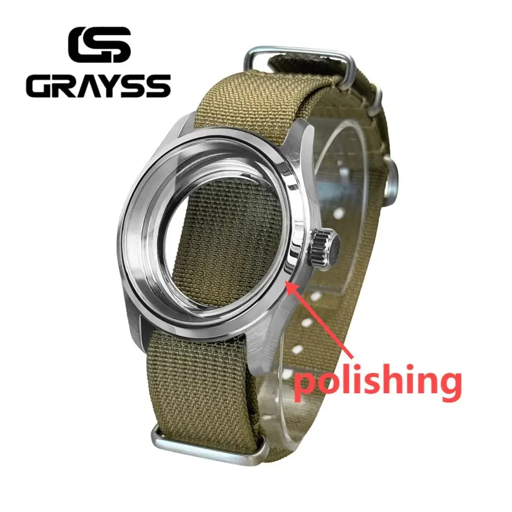 Stainless Steel Sapphire Pilot Watch Case Set - Little Prince Edition, 20ATM Water Resistance