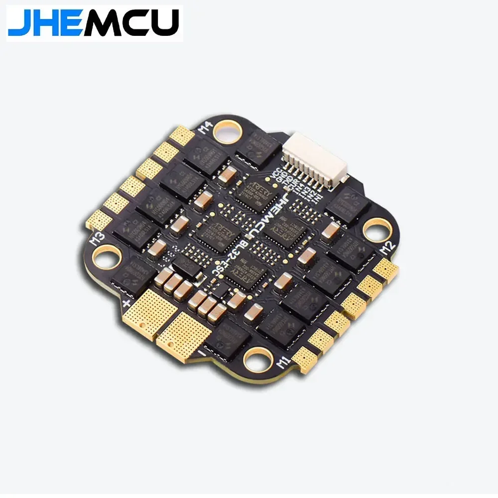 JHEMCU F745 Flight Controller Stack GF30F745-ICM Flight ControllerAM32A60 60A 4in1 ESC 3-6S 30X30mm for RC FPV Drone thumbnail 4