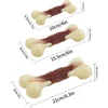 All For Paws Dogs Bone Chew Toys Nearly Indestructible Non-Toxic Anti-bite Aggressive Chewers Super Nylon Bone With Beef Flavor 6
