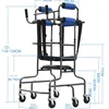 Rehabilitation Walker - Supportive Mobility Training Frame Elderly Post-Stroke Recovery Aid Enhanced Walking Support 6