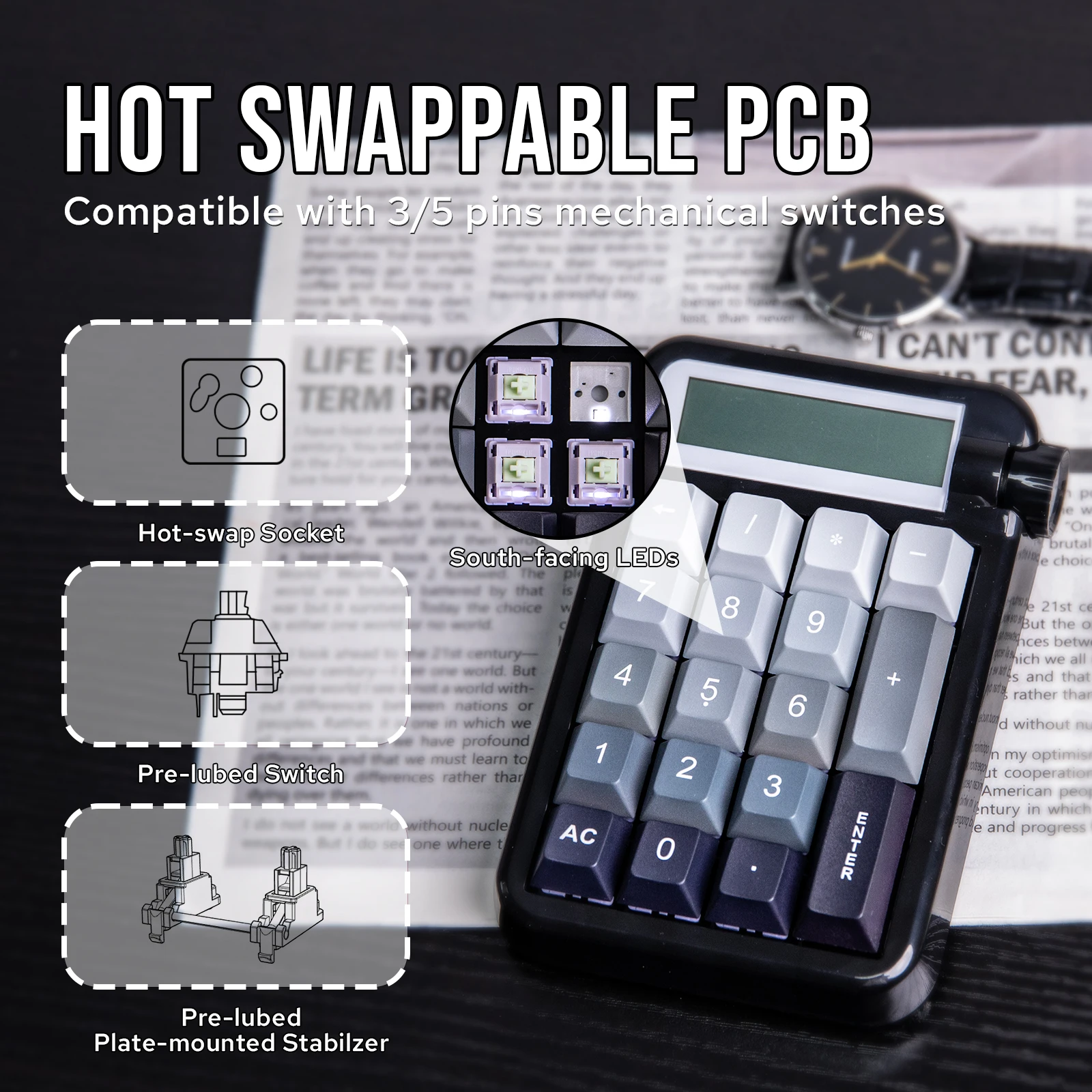 EPOMAKER テンキーパッド キーボード PC周辺機器 未使用 EPOMAKER テンキーパッド キーボード PC周辺機器 未使用｜Yahoo