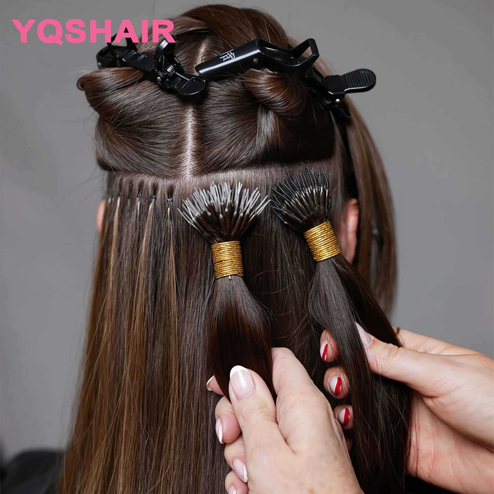 팁인 헤어 익스텐션 스트레이트 리얼 헤어 익스텐션 50개/세트 14-26인치 캡슐 케라틴 헤어 익스텐션 천연 인모