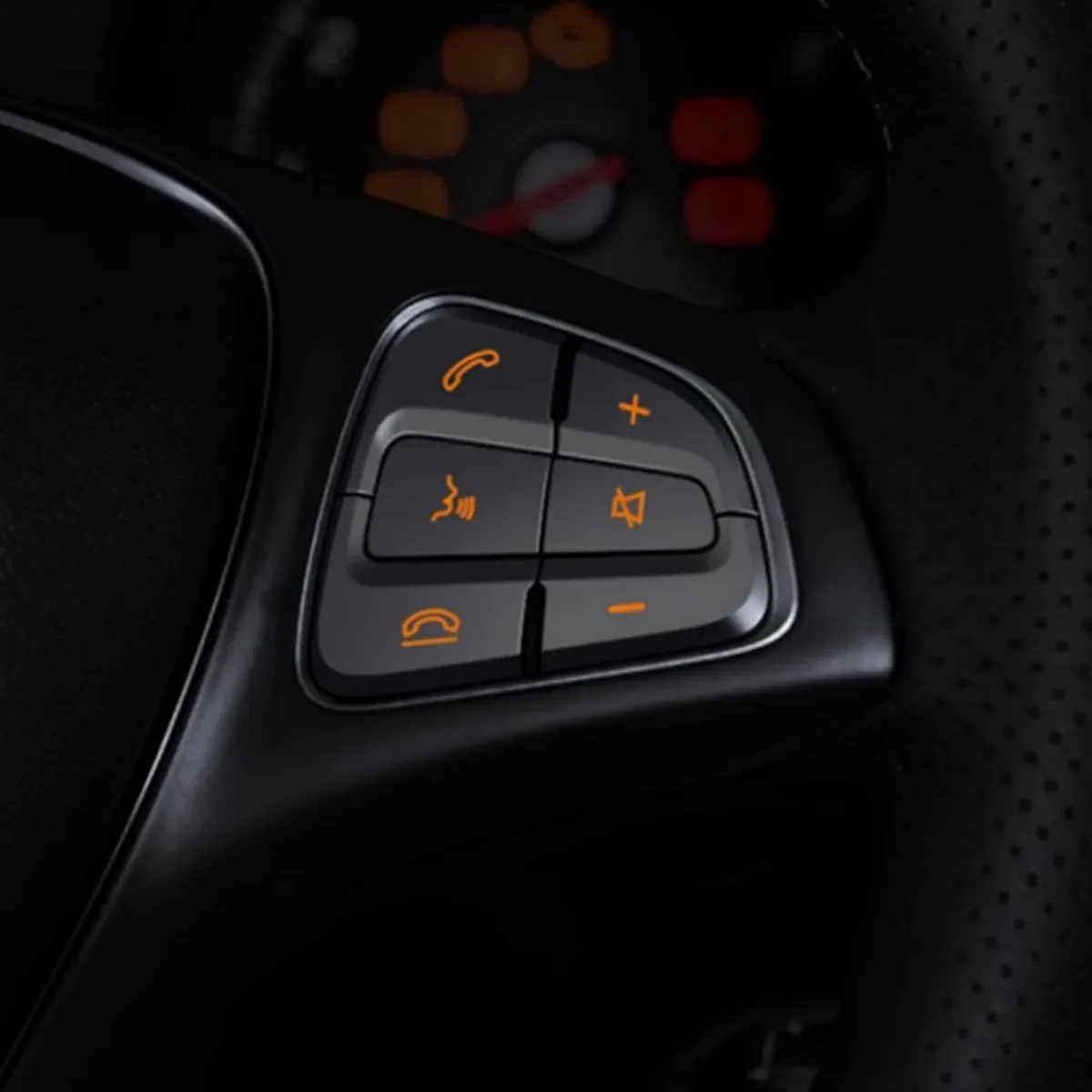 자동차 스티어링 휠 제어 메뉴 스위치 버튼 커버 트림 스티커 메르세데스 벤츠 GLA CLA GLE GLC GLS CLS W205 W253 C200L