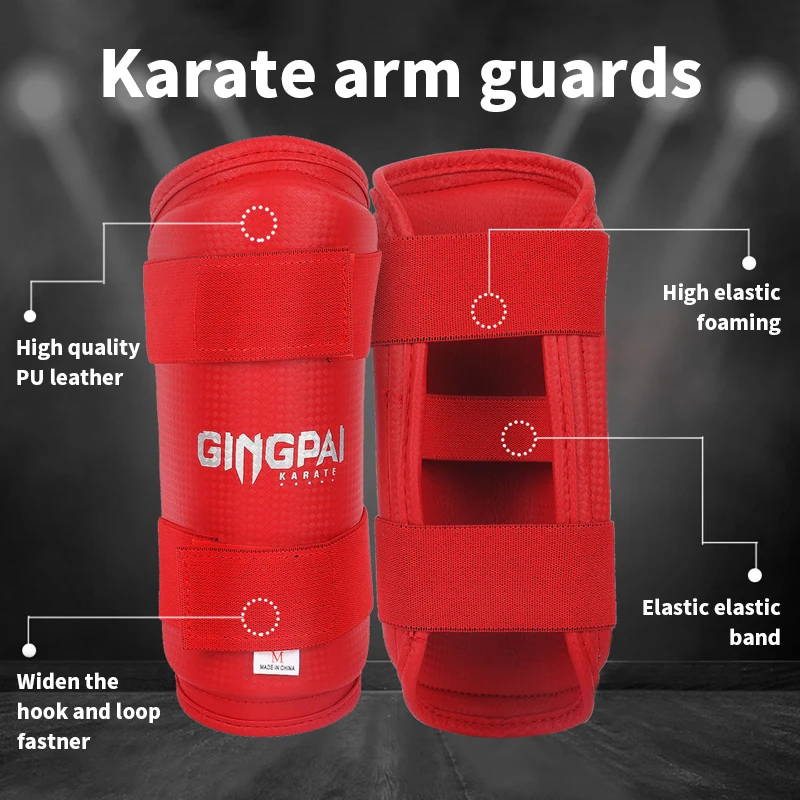 Karate and Taekwondo Arm and Elbow Guard Protection Gear