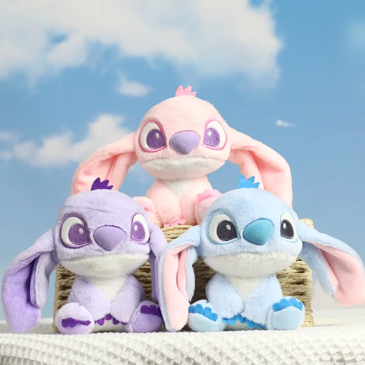 

Disney Lilo&Stitch Purple Stitch Pendant Plush Toy Cartoon Animation Doll Bag Pendant Cute Car Accessories Birthday Holiday Gift