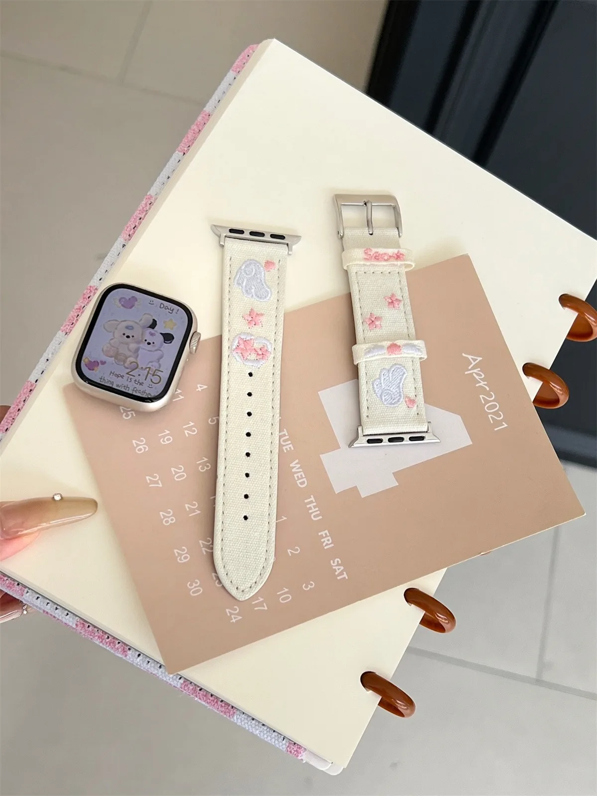 Uhrenarmband für Iwatch 42/44/45/46/49 mm 38/40/41 mm PU-Leder-Mode-Uhrenarmband für Uhrenserie Ultra2 Serie 10/9/8/7/6/5/4/3/2/1_voghion.com