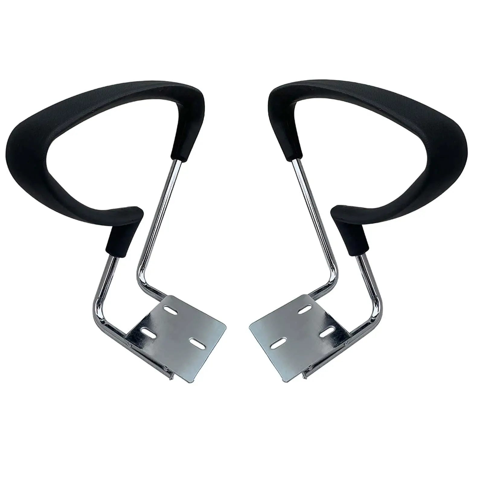 2x Replacement Chair Arms Portable Multipurpose Universal Chair Armrest Accessories for Office Chair Study Home Accessories