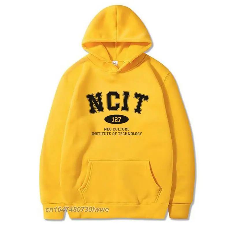 Ncit 127 Hoodies Letter Print Nct Men/Women Sweatshirts Hoodie