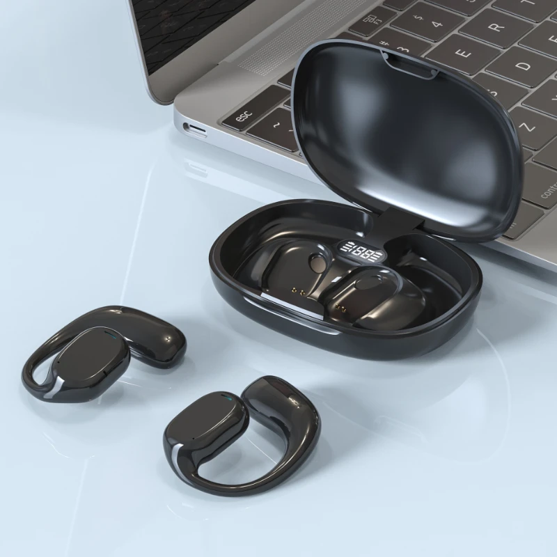 

HIFI High-pitched Wireless Bluetooth Gaming Headphones Quality Earhook Wearable Wireless Bluetooth 5.3 Outdoor Sports Headphones