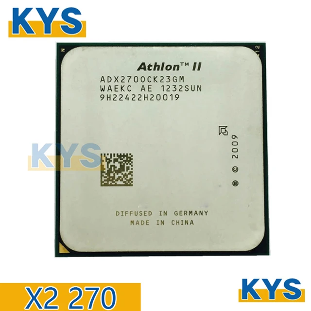 Amazon Amd Athlon Ii 645 Dual Core Amd Athlon Ii X2 270 Processor