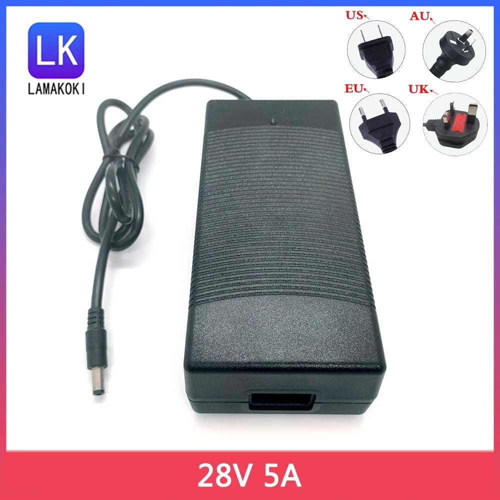 28V 5A Switching Power Supply AC To DC Adapter 28V5A dc Voltage Regulator
