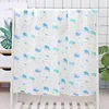 Baby Blankets 6 Layers 100% Cotton Gauze Breathable Infant Wrap Soft Absorbent Newborn Swaddle Blankets Cartoon Baby Bath Towel 5