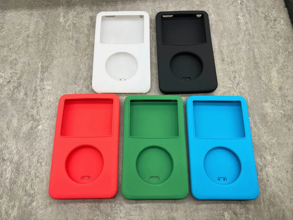 10 Pz/Lotto Custodia Protettiva In Silicone Morbido Custodia Per Ipod 6Th 7Th Classic Thin 80Gb 120Gb 160Gb
