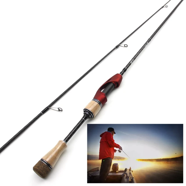 1.8m Fishing Rod L Power Solid Tips Carbon Lure Rod Spinning