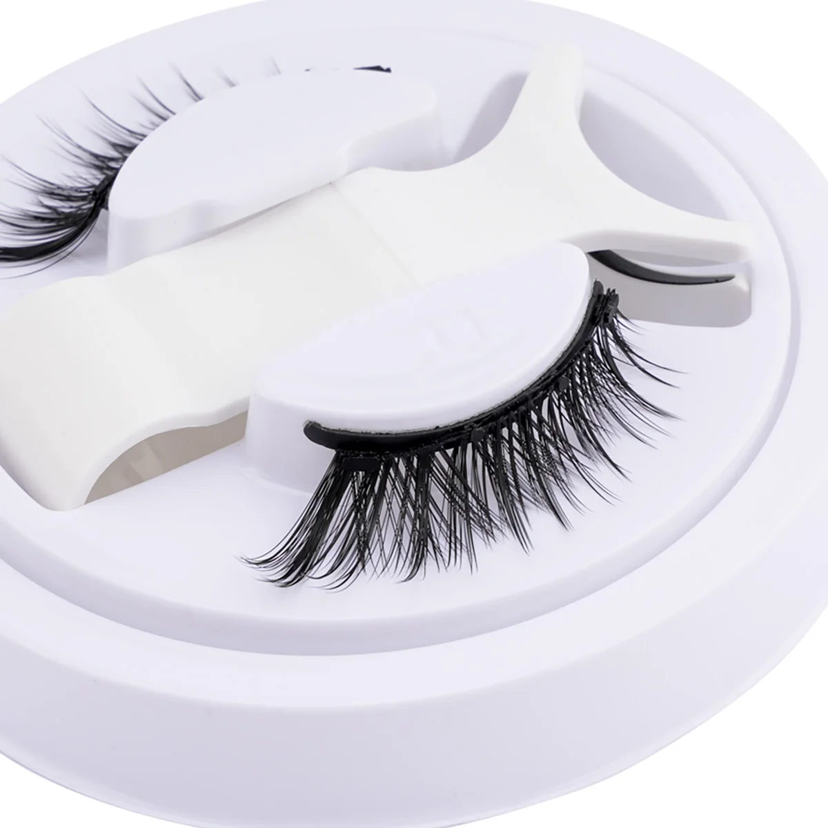 Magnetic Eyelashes Set 1 Pair Reusable No Glue Needed Faux Lashes Makeup Tool fake eyelashes