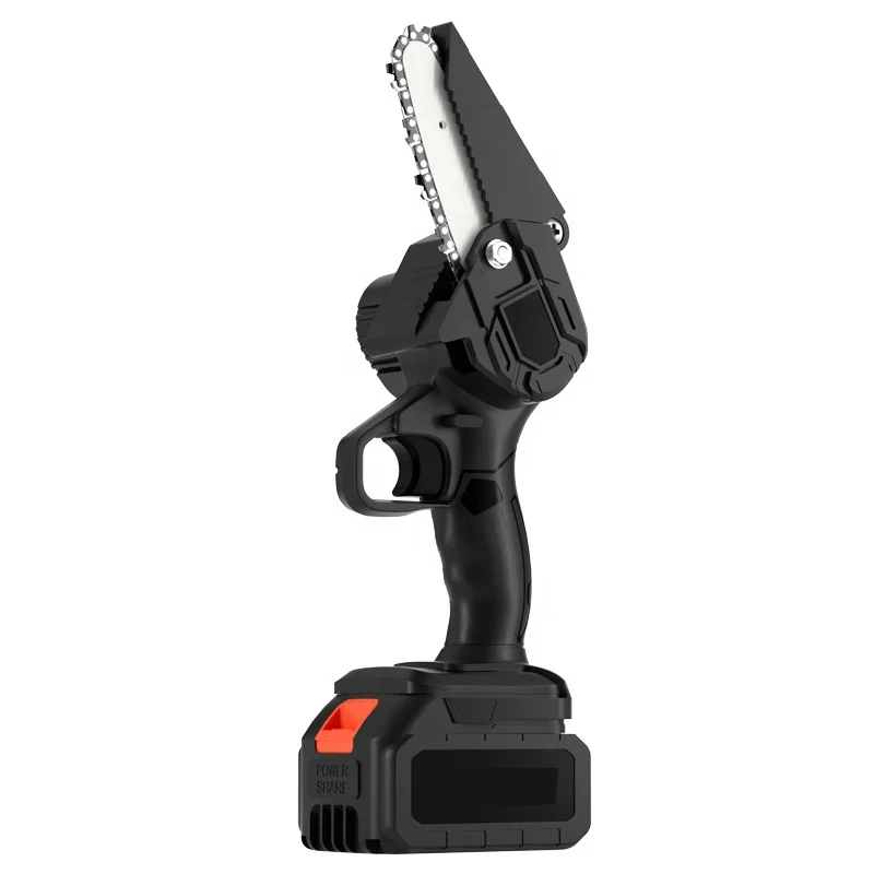 

In stock 4/6/10 Inch 24V Mini Cordless Electric Power Pocket Lithium Chainsaw for Trees Trimming