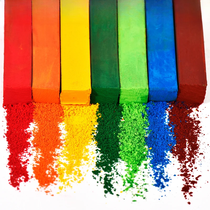MUNGYO 64 Colors Non Toxic Square Chalk Soft Oil Pastel Square Mini Pastel Sticks Set Art Painting Stationery MPS Korea oil pastels,oil painting sticks,sketch chalk