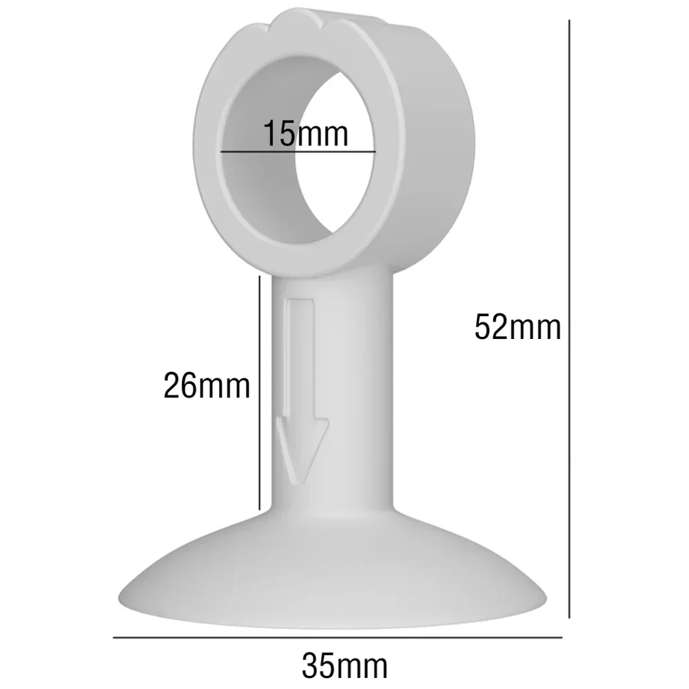 Silicone Anti-Collision Door Stopper Suction Cup Type Door Handle Cover Silence Protection Pad Wall Protection Doorknob Bumper door knob covers door handle covers