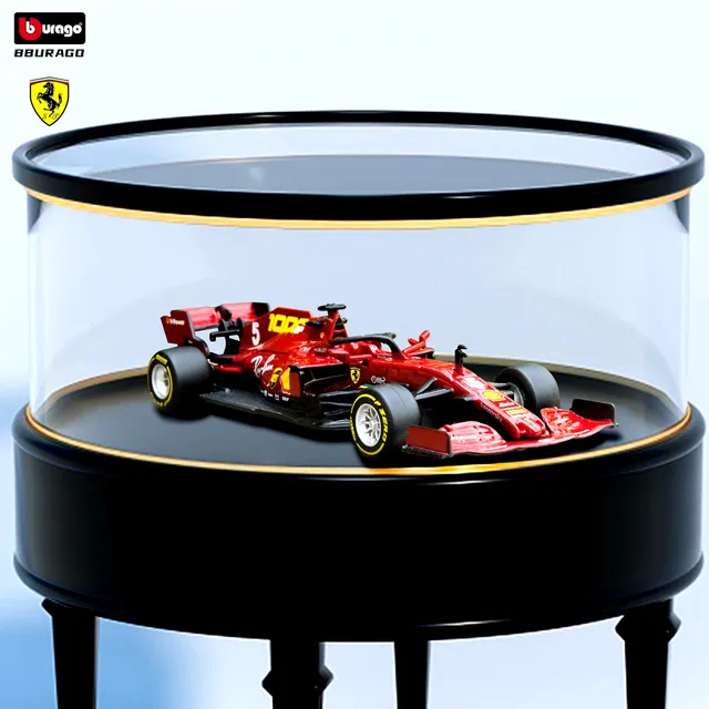 Bburago 1:43 Ferrari Diecast Alloy Model Car F1 Team Racing Formula Cars Static Toy SF21 SF1000 #7#16#5 5