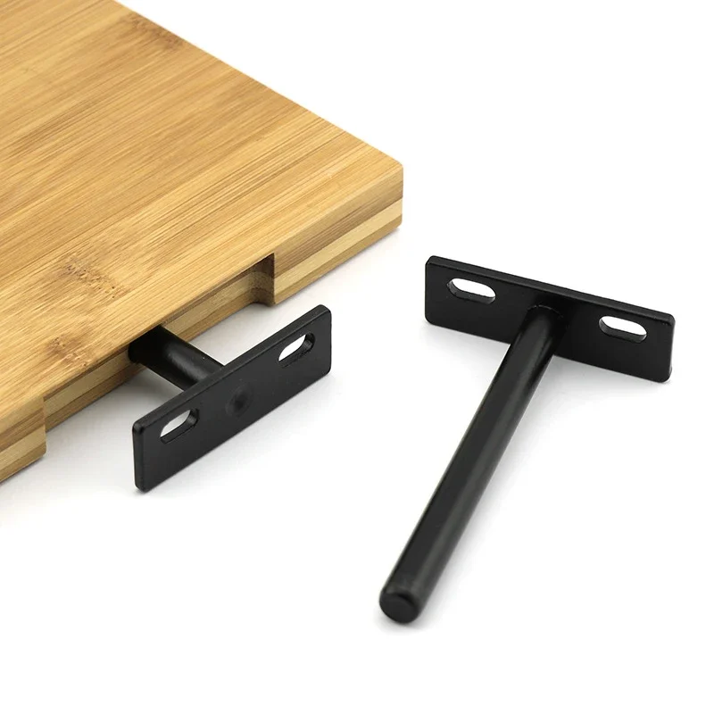 1PCS 3"4"5" Folding Shelf Support Bracket Hidden Floating Wall Shelf Support Brackets for Heavy Duty Bracket 1