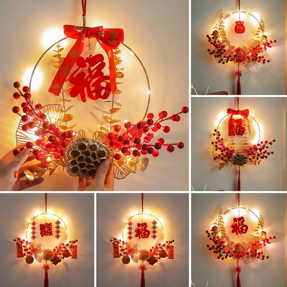 

Window Decor Chinese New Year Decoration Pendant Fu God of Wealth Decor Wall Hanging Festive Housewarming Spring Festival