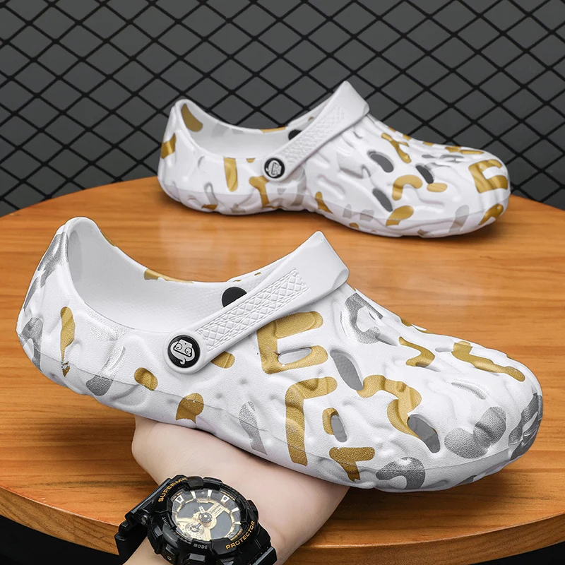 Summer Big Size 46 47 48 49 Men Slippers Big Size Sandals Male Casual Shoes Fashion Luxury Sandals Comfort Home Soft Slippers