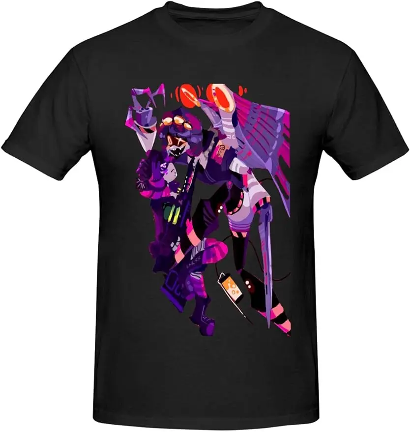 

Men Womennovelty Tshirts Cartoon Topsblack
