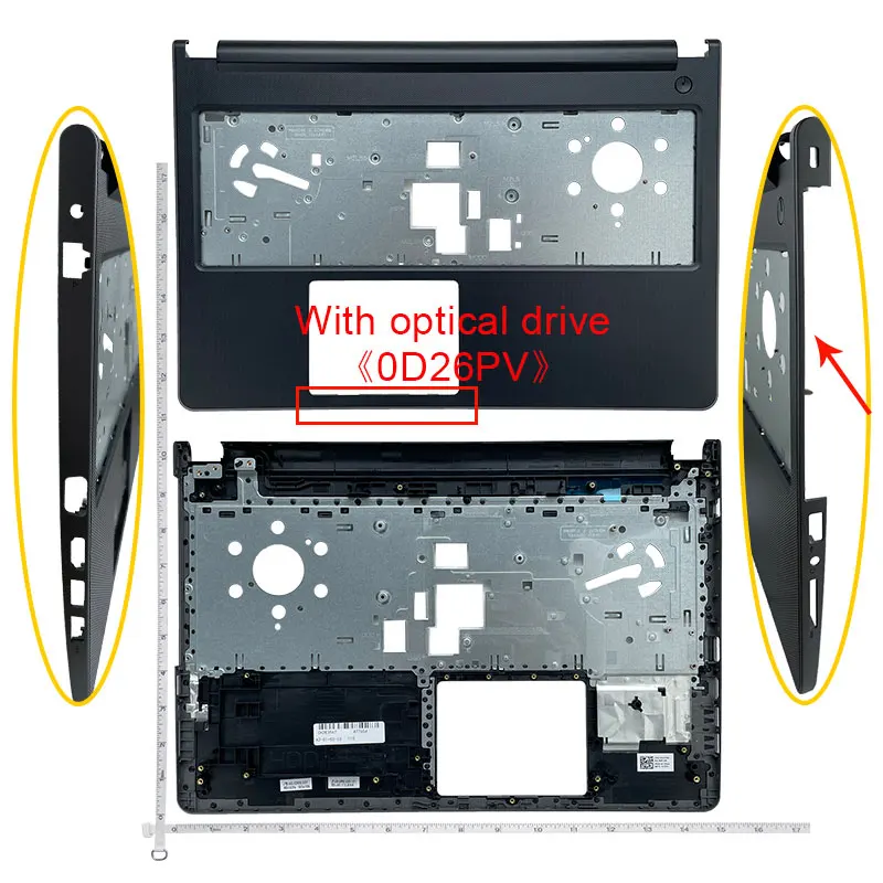 Cover LCD DELL Inspiron 15 3565 3567 Vostro 15 3568 Nera 0VJW69 - Foto 2