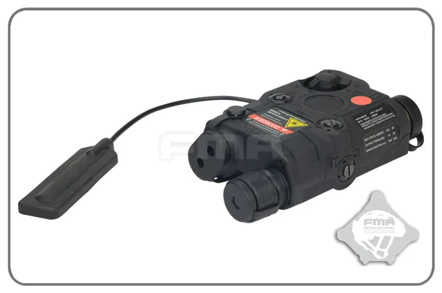 FMA AN-PEQ15 LA5 レッド&IR／LEDライト BK Amazon.com: H World Shopping Airsoft Version FMA PEQ LA5