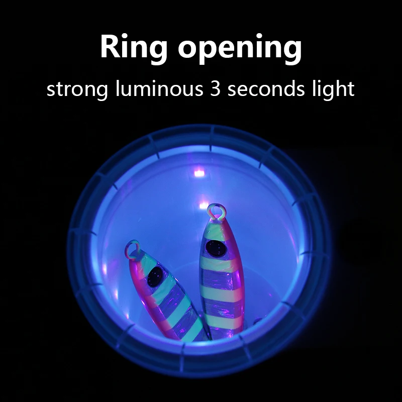 Dickly Night Fishing Fill Light Glowing Soft Baits Enhancer