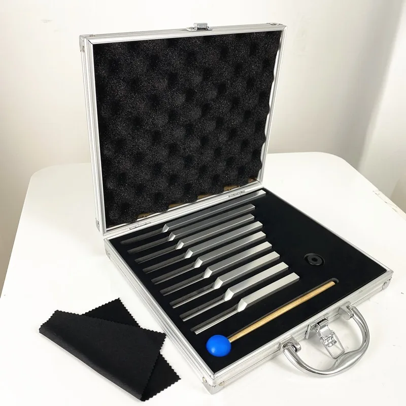 9Pc Healing Diapason Medical Fingerboard 528Hz Medical Diapason Set Diapason Sound Healing Diapason Therapy Instruments