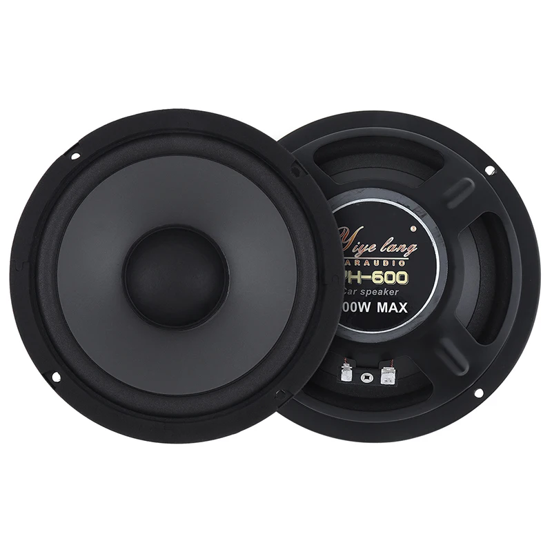 YH-600 6인치 스피커 자동차 스테레오 오디오 동축 스피커 오디오 600W 자동차 오디오 액세서리 풀 프리퀀시