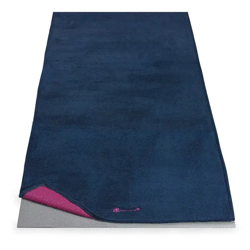 

Grippy Yoga Mat Towel - Vivid Blue/Fuchsia