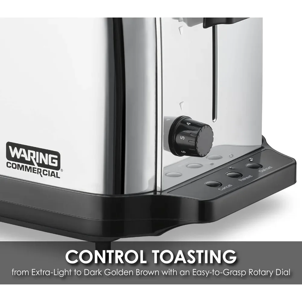 a Long Slot Light Duty Pop-Up Toaster, 120V, 5-15 Phase Plug 4