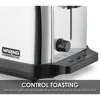 a Long Slot Light Duty Pop-Up Toaster, 120V, 5-15 Phase Plug 4
