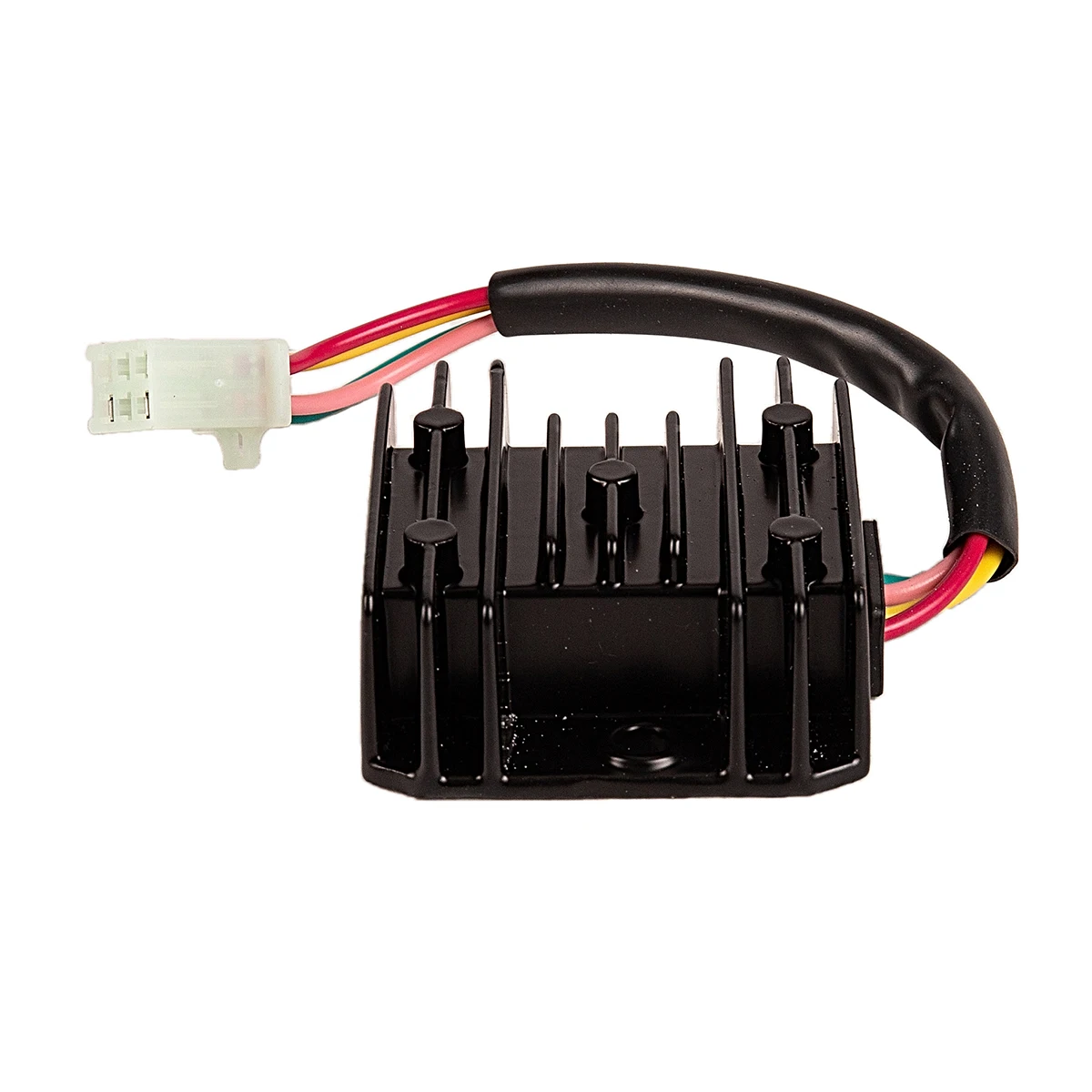 Motorcycle 4 Wires 4 Pins 12 Voltage Regulator Rectifier For 150-250CC Motorcycle Gy6 50 150cc Scooter Moped ATV