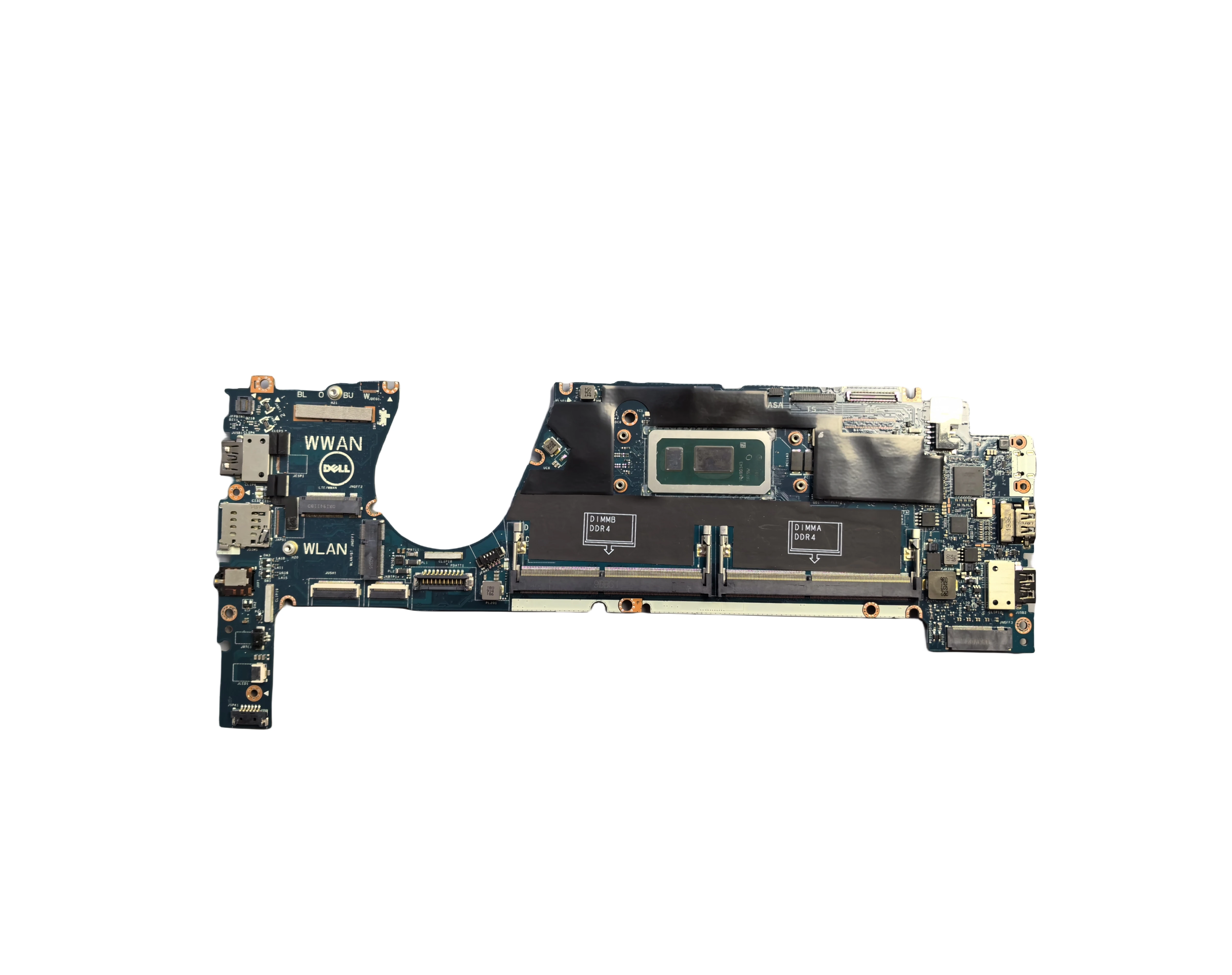 LA-G861P For Dell Latitude 7300 Laptop Motherboard With CPU I5 - Main Image