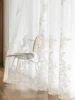 Embroidered Beautiful Princess Gauze Curtain 1PC Curtains for Living Room 2