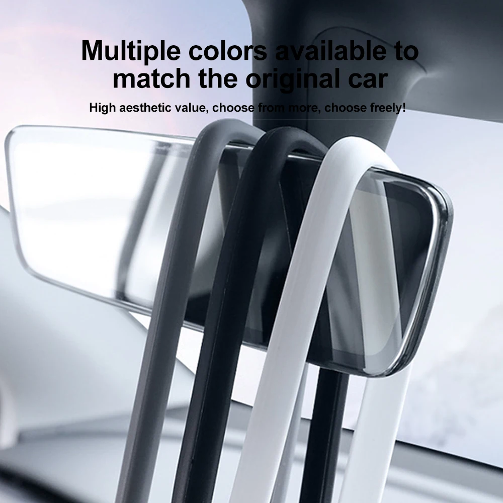 Car Rearview Mirror Cover for Tesla Model 3 Y S X Silicone Rubber Case Rearview Protector Cover Auto Interior Accessories rearview mirror protector,rearview mirror,rearview mirror cover,carbon fiber mirror cover